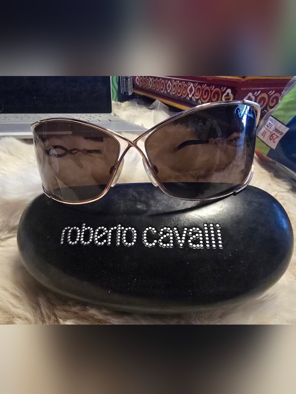 Roberto Cavalli Women's Brown Gradient Sunglasses